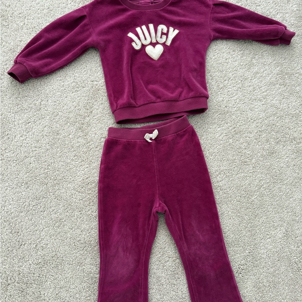 Juicy Couture Toddler Girl Set